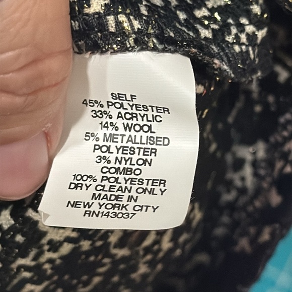 NWT Hunter Bell New York Beatrice Top in Mosaic Shimmer Fashion Designer Size 4 - Picture 11 of 11